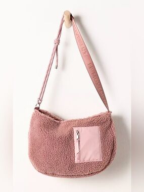 NWT FREE PEOPLE MOVEMENT SLOPES SHERPA SLING BAG GEM